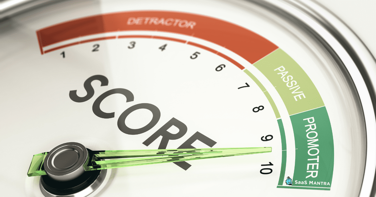 Net Promoter Score meter 